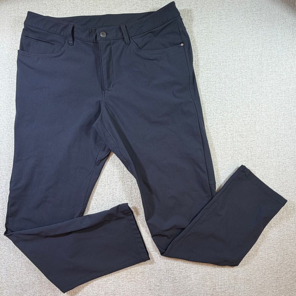 Lululemon Men's Gray 34 ABC Classic Fit Stretch Performance Golf Travel Pants